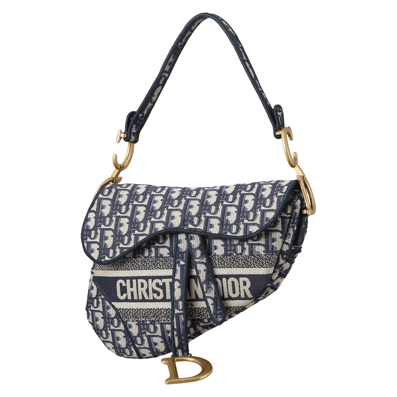 CHRISTIAN DIOR(USED)크리스찬디올 새들백 미듐 & 스트랩